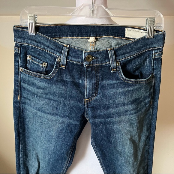 Rag & Bone Burnley Tomboy Distressed Denim Jeans size 26 - Picture 4 of 11